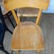 Set of 8 mismatched vintage Baumann Lebrun bistro chairs.