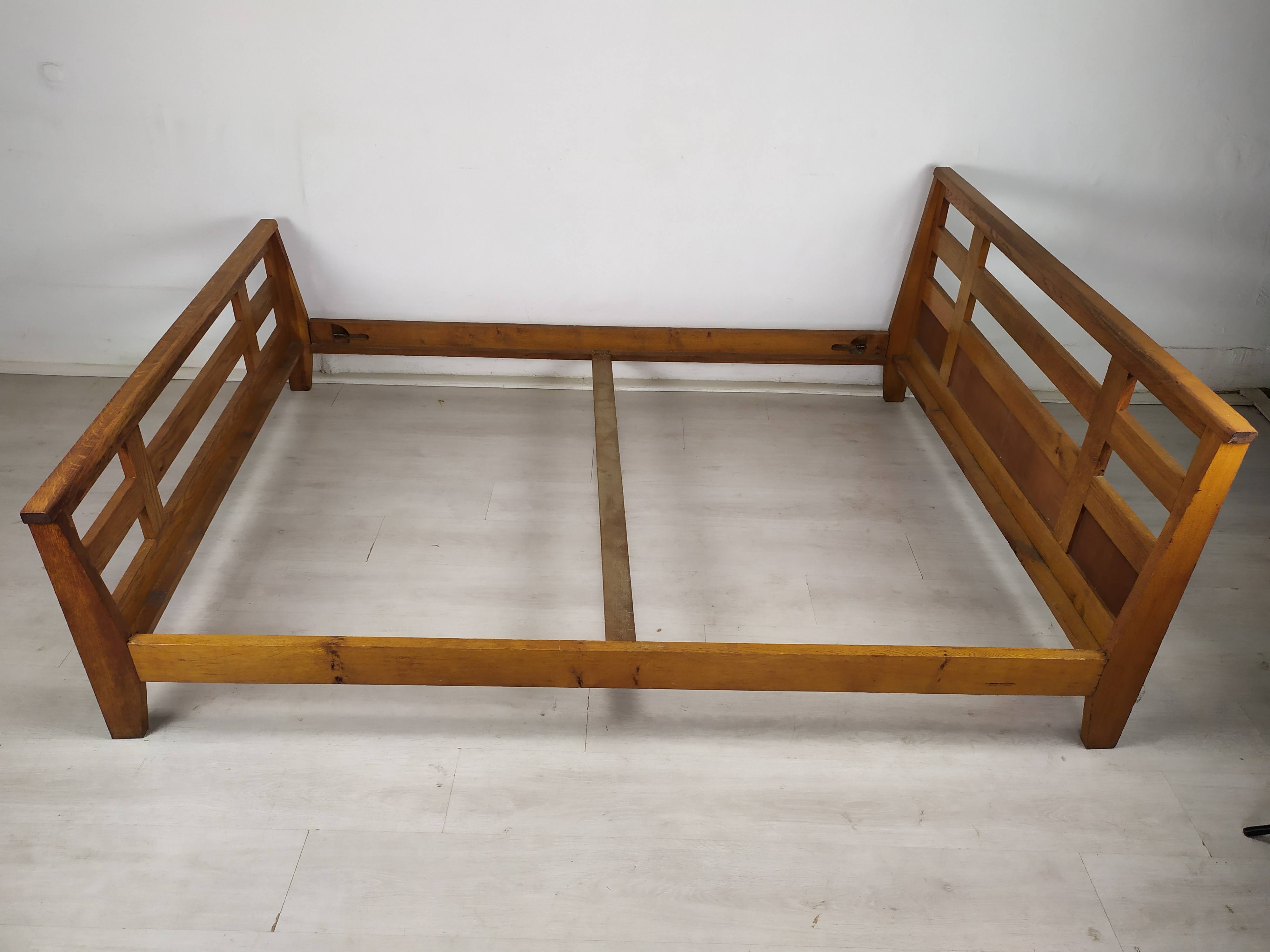 Bed 140 vintage oak