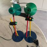 Pair of Veneta Lumi table lamps from the 90s
