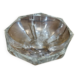 Hexagonal Crystal Bowl / Ashtray Art Deco Period