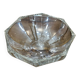 Hexagonal Crystal Bowl / Ashtray Art Deco Period