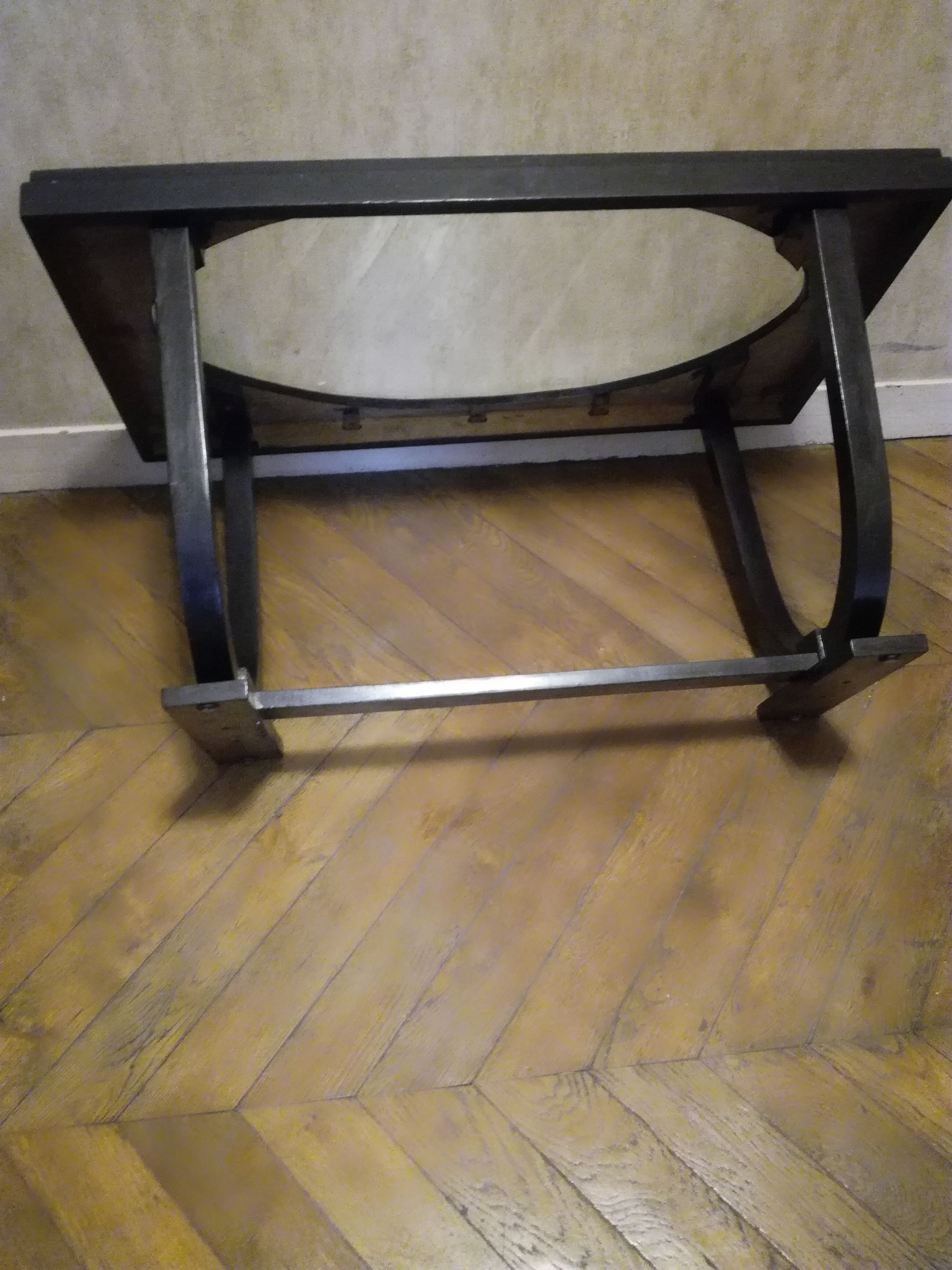 Table low art deco style