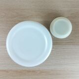 Pot d'apothicaire en opaline h=21,5cm