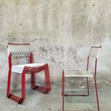 Set of six "Spaghetti" chairs by Giandomenico Belotti