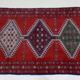 Contemporary rug with tassels shivran 185x118cm