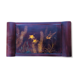 Large lacquered wooden top