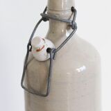 Bouteille bouillotte en grès émaillé