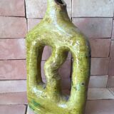 Tamegroute pottery in glazed terracotta