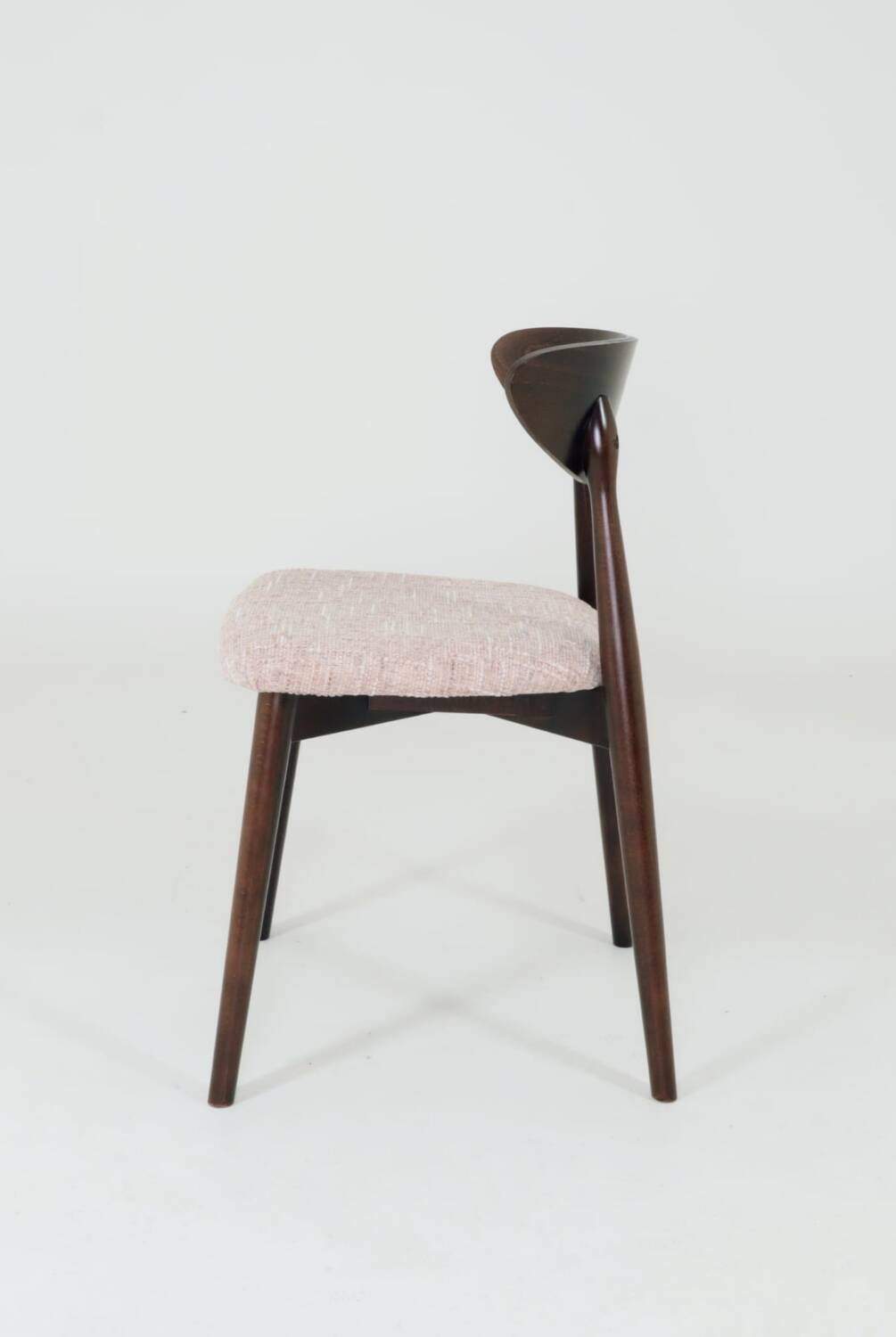 Dining Room chairs set of 6 pale pink Scandinavian design