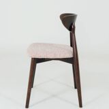 Dining Room chairs set of 6 pale pink Scandinavian design