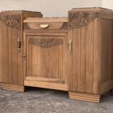Buffet art déco noyer brut 1920