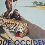 Air France poster - West Africa