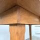 Extendable farmhouse table in oak