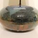 Vintage glazed ceramic lamp