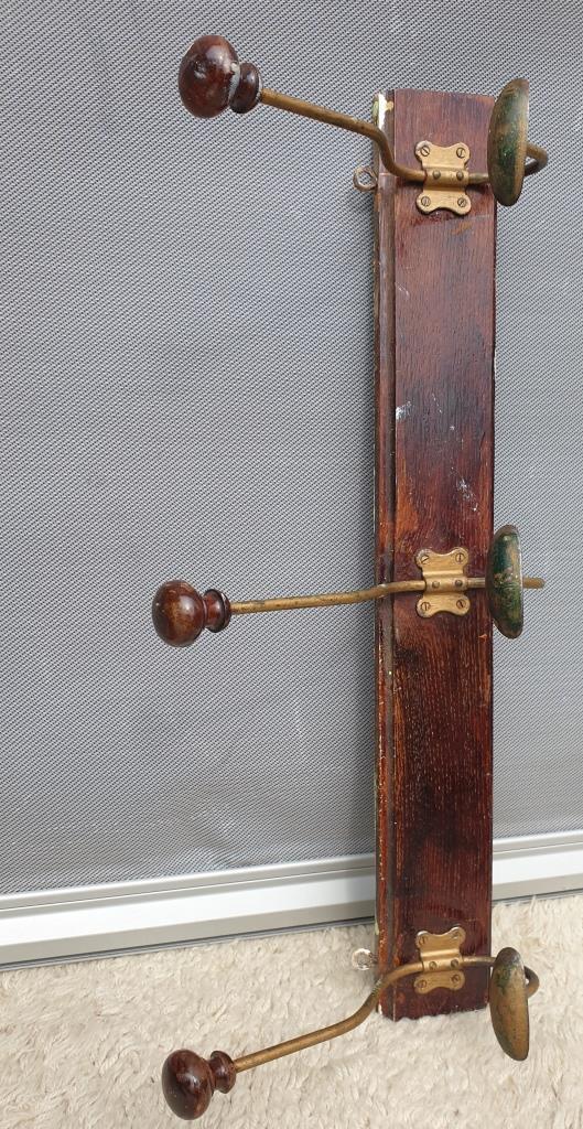 Coat rack triple hooks 1900