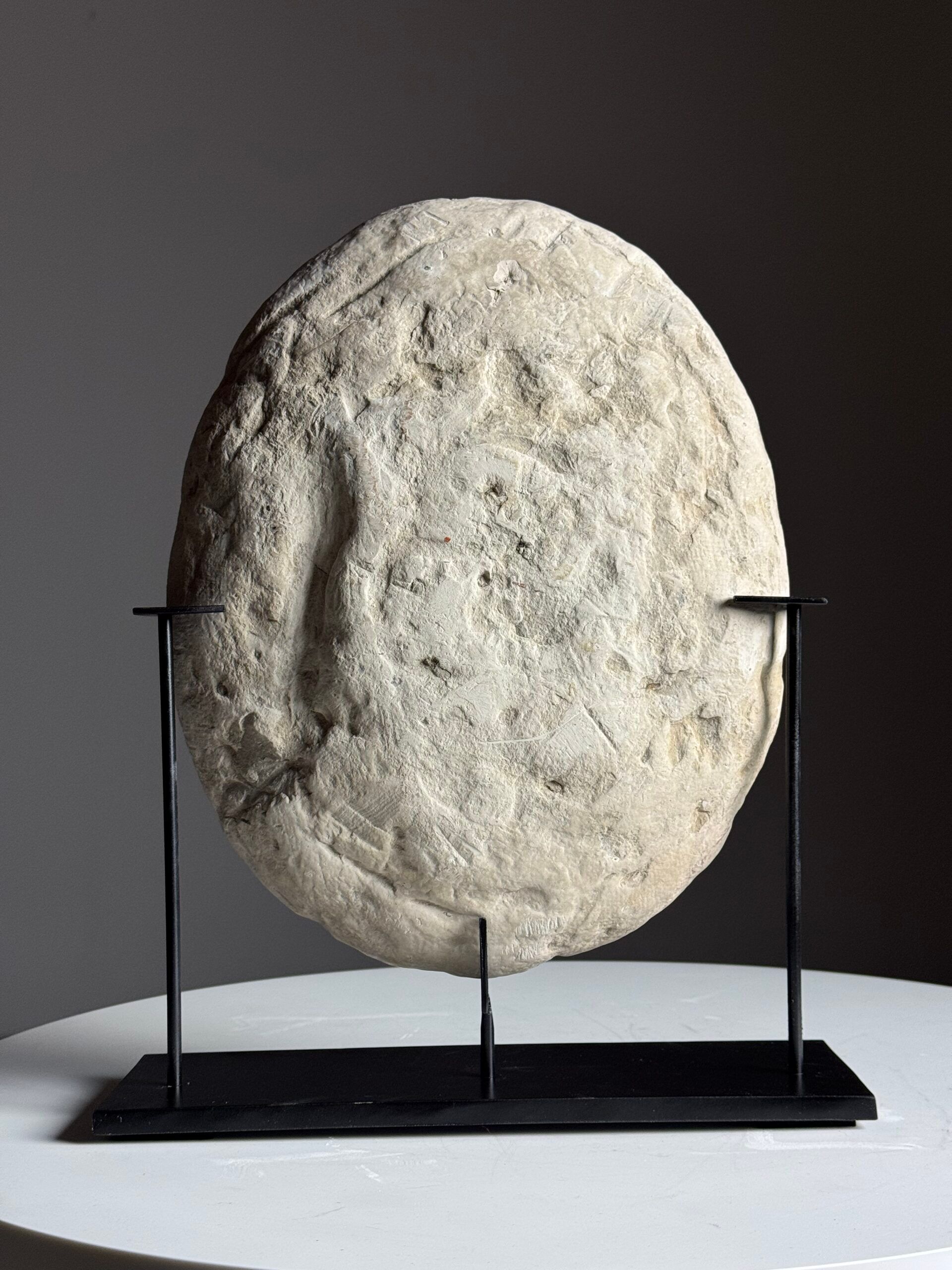 Septarian nodule on stand