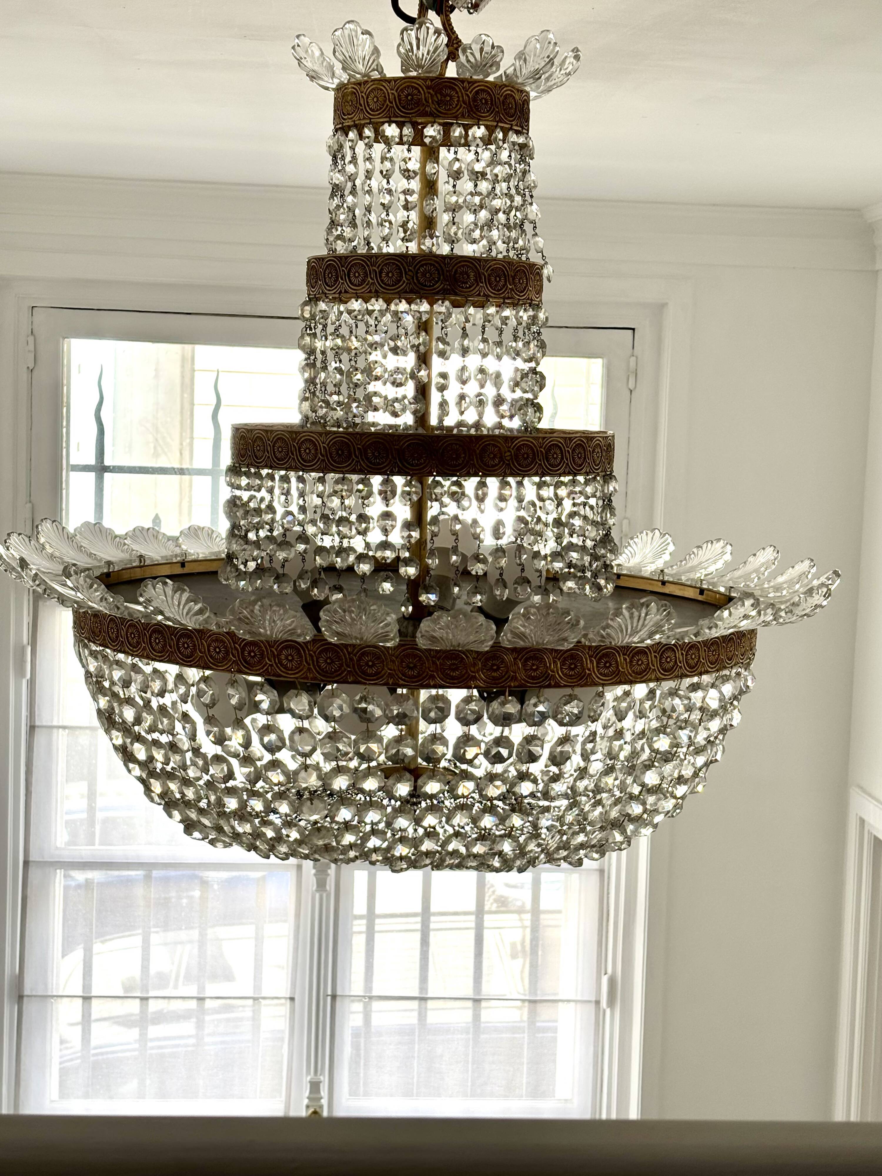 Crystal chandelier