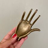 Ashtray brass hand