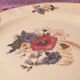 3 flat plates 3 soup plates Agreste Digoin Sarreguemines