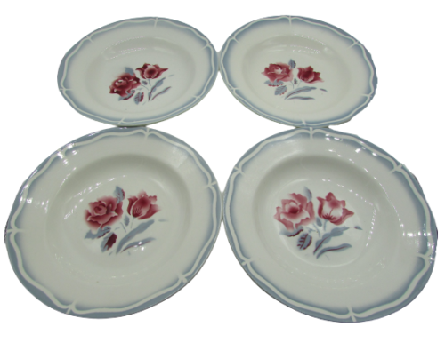 hollow plates Digoin Sarreguemines Alesia