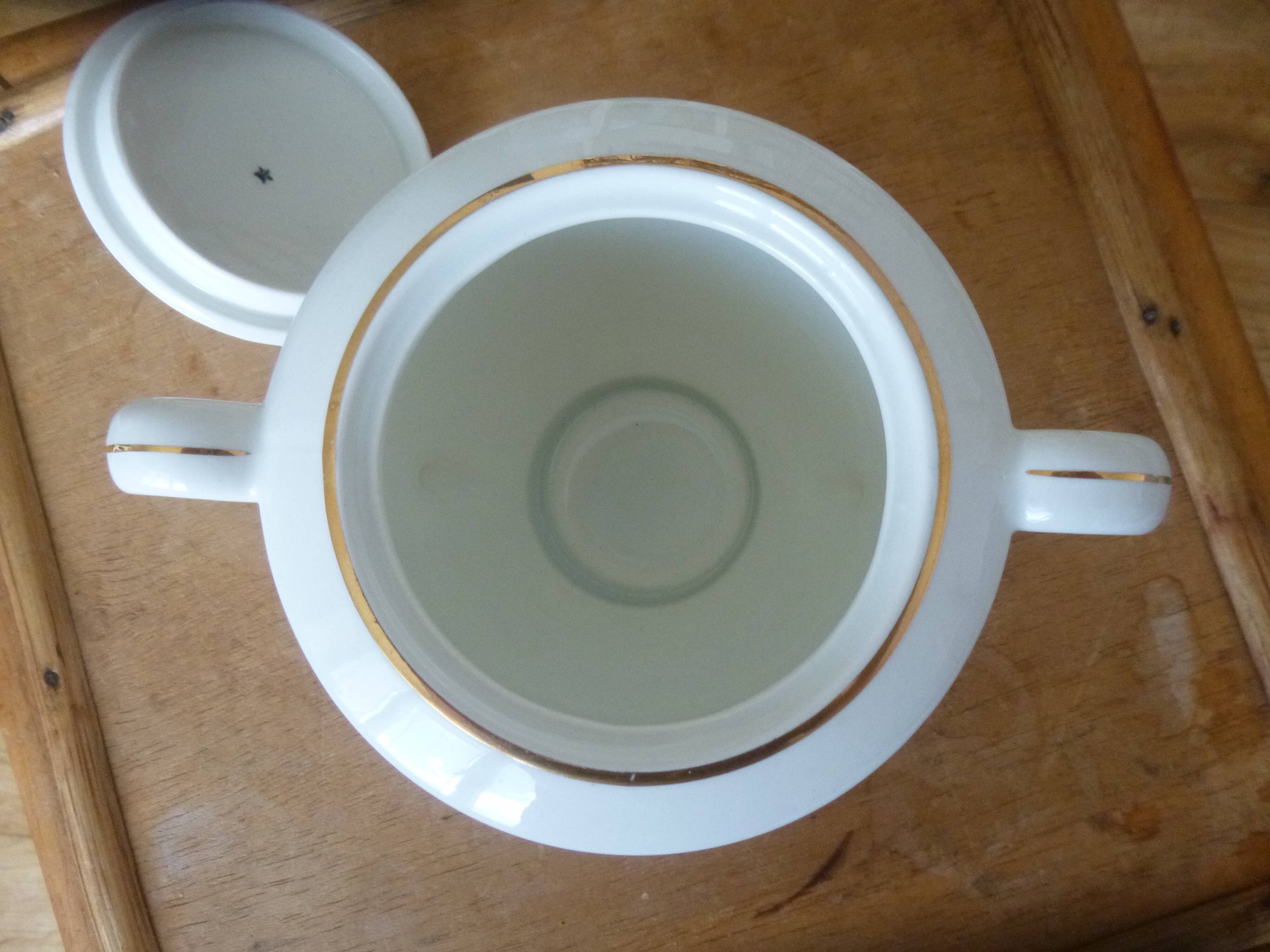 3-piece Gien earthenware service