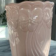 Pink ceramic vase