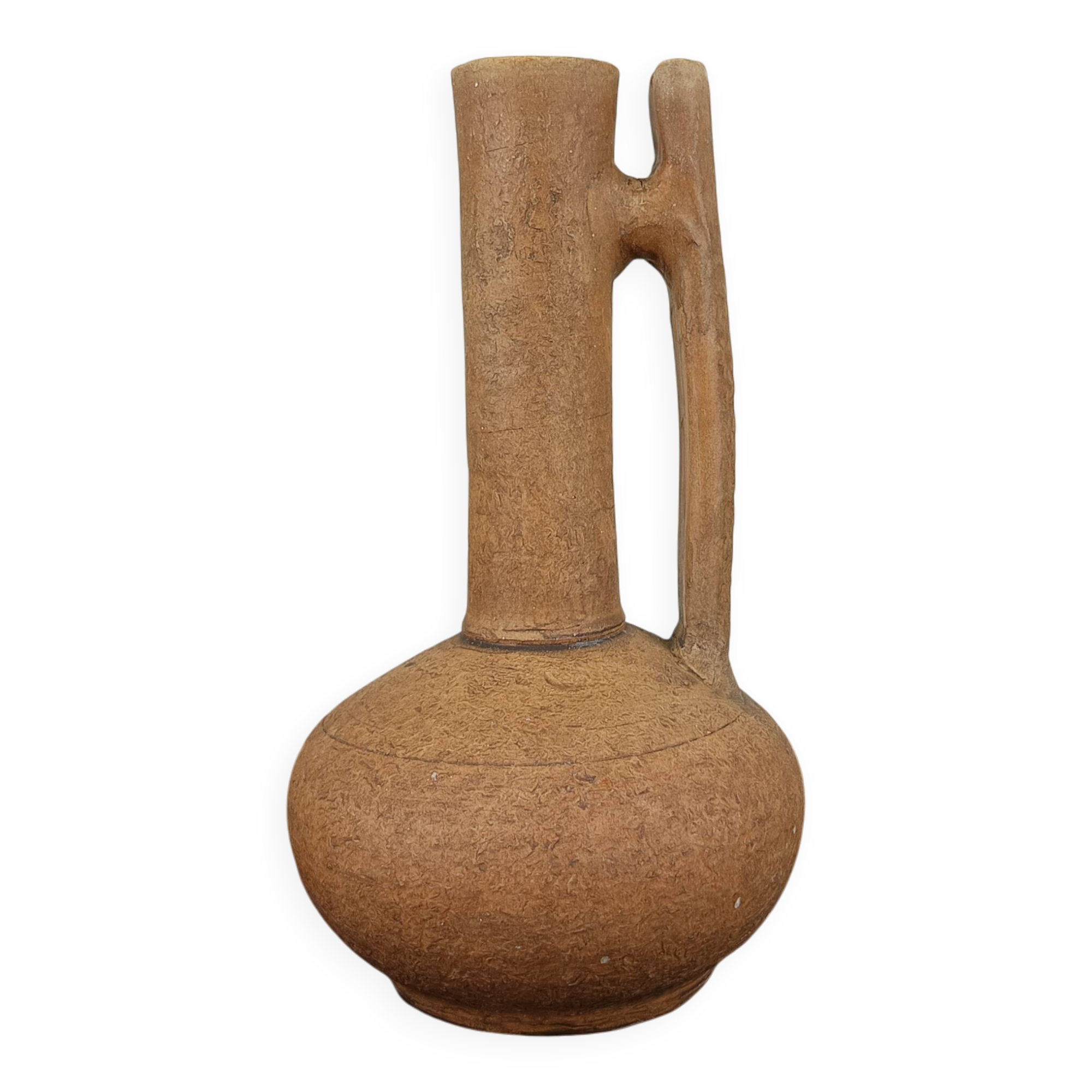 Stoneware jug-shaped vase