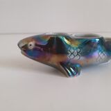 French porcelain salt shaker mustard pot