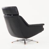 Office armchair, Danish design, 1970s, designer: Werner Langenfeld, manufacture: Esa