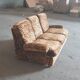 1970s velvet convertible sofa