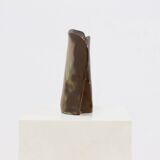 Studio Pottery Free Form Ceramic Glazed Vase 1960s