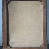 Spring landscape with tree, signed