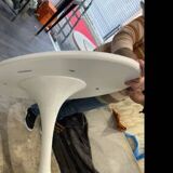 Eero Saarinen (1910-1961) - Knoll : Table ovale 198 cm, Arabescato