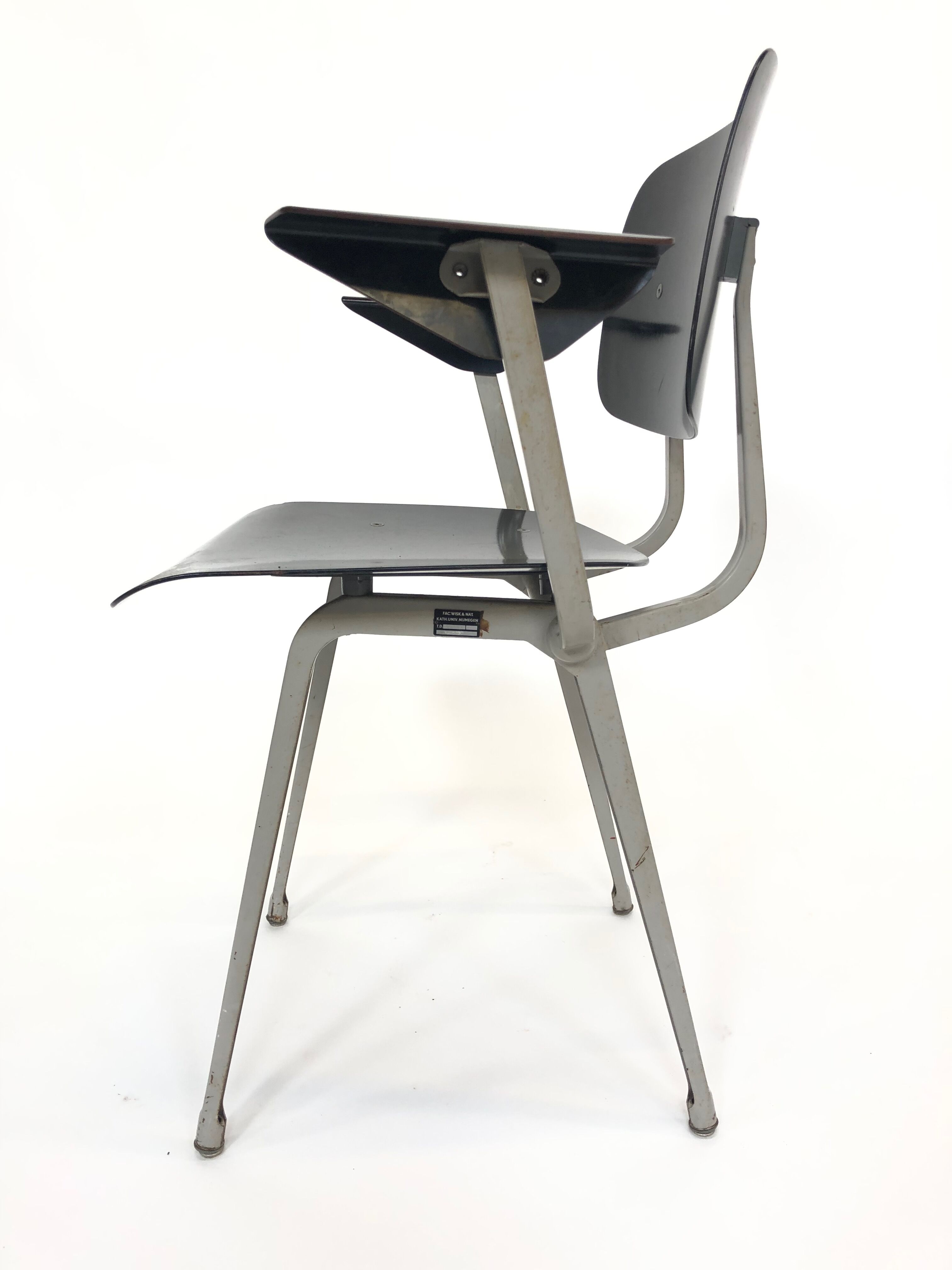 Set of 4 Revolt chairs by Friso Kramer