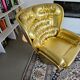 Golden limited edition Elda chair by Joe Colombo for Longhi Italy no. 19/20