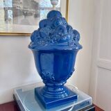 Table lamp - blue ceramic