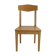 Golden cerus oak chair