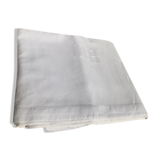 Lot de draps avec monograme