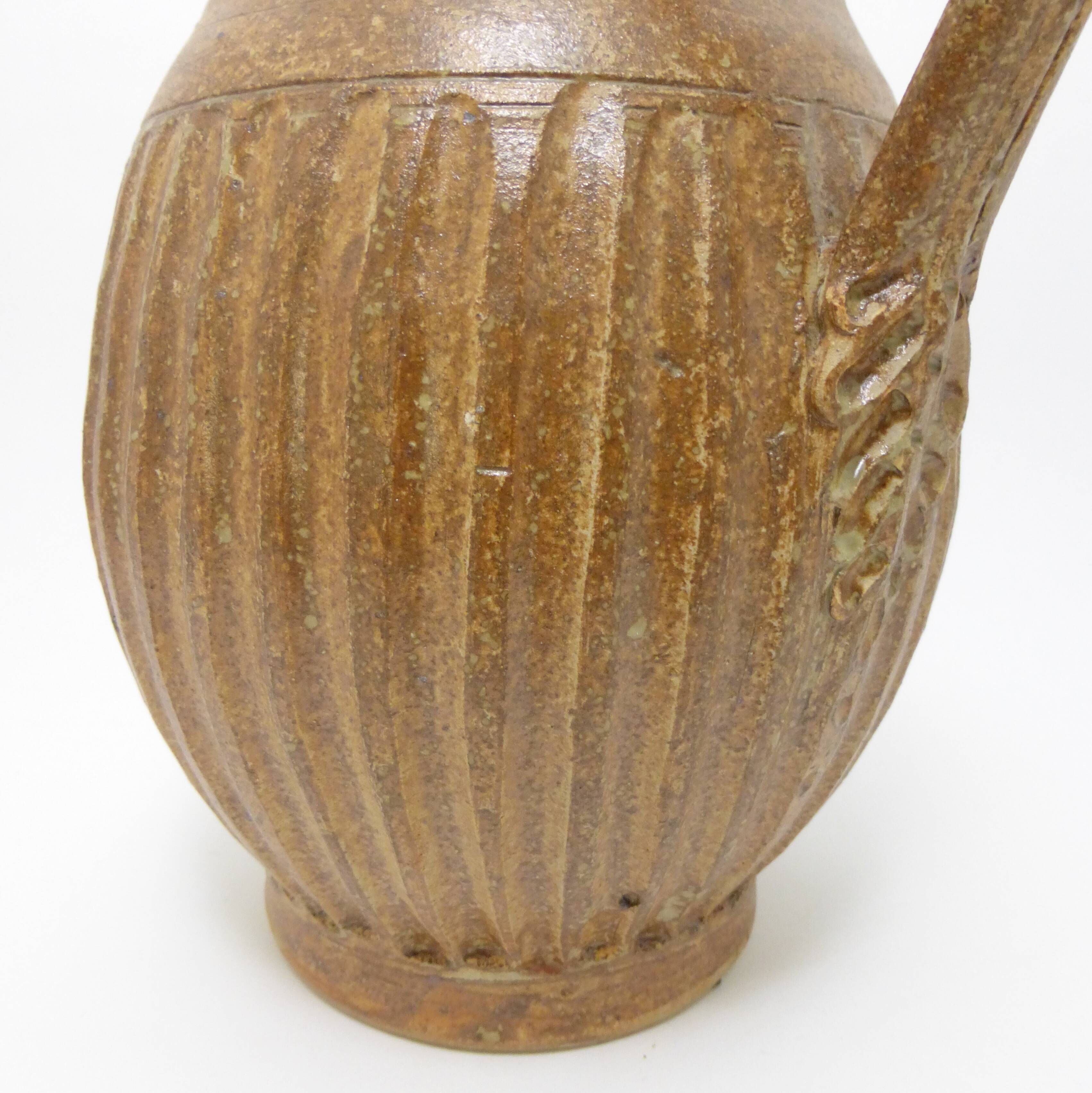 Pichet en grès Poterie La Hulotte Caylus