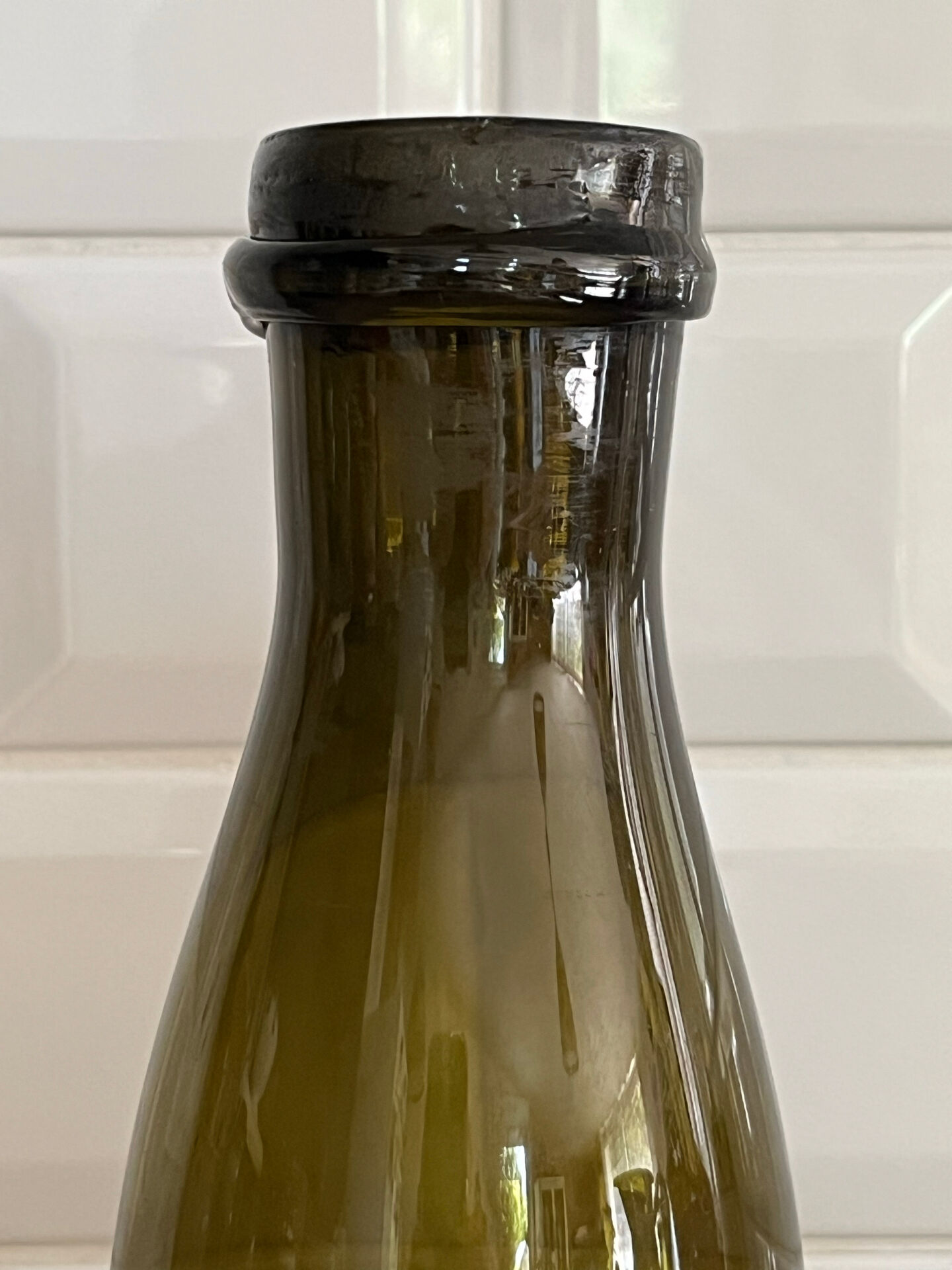 Set of 4 vintage bottle vases