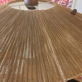 Teak sisal pendant light temde lighten