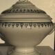 Covered soup tureen or vegetable dish in Saint Amand earthenware H29 D28
