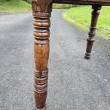 Old cherry wood desk table