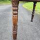 Old cherry wood desk table