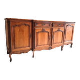 Louis XVI style cherry wood sideboard