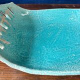 Large fruit bowl / centrepiece in glazed ceramic from the 1970s.