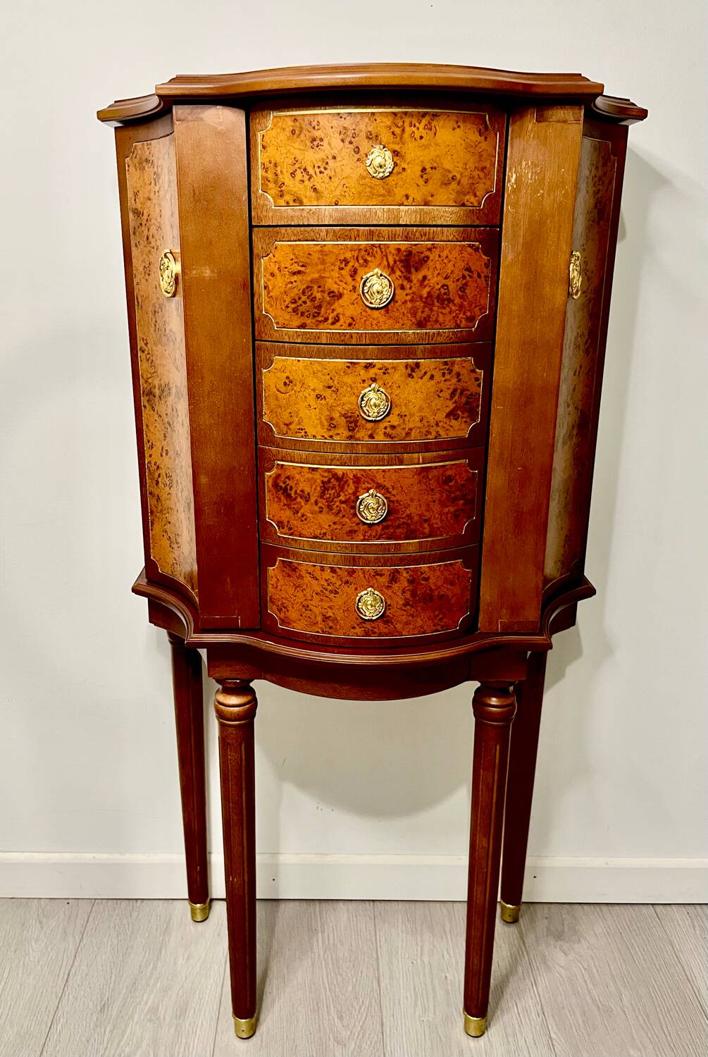 Meuble à bijoux Franklin Mint – Collection Fabergé – Complet – Très bo