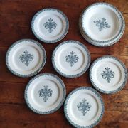 Earthenware service from Salins "Alhambra"