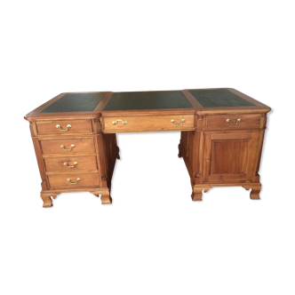 Solid wood desk
