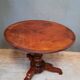 Gueridon Louis Philippe in mahogany with tilting top